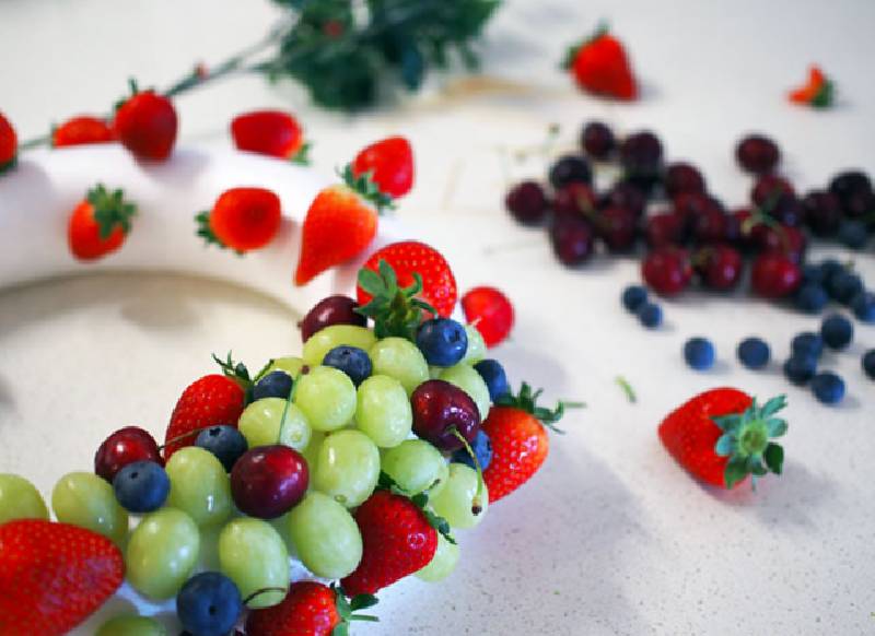 couronne de fruit