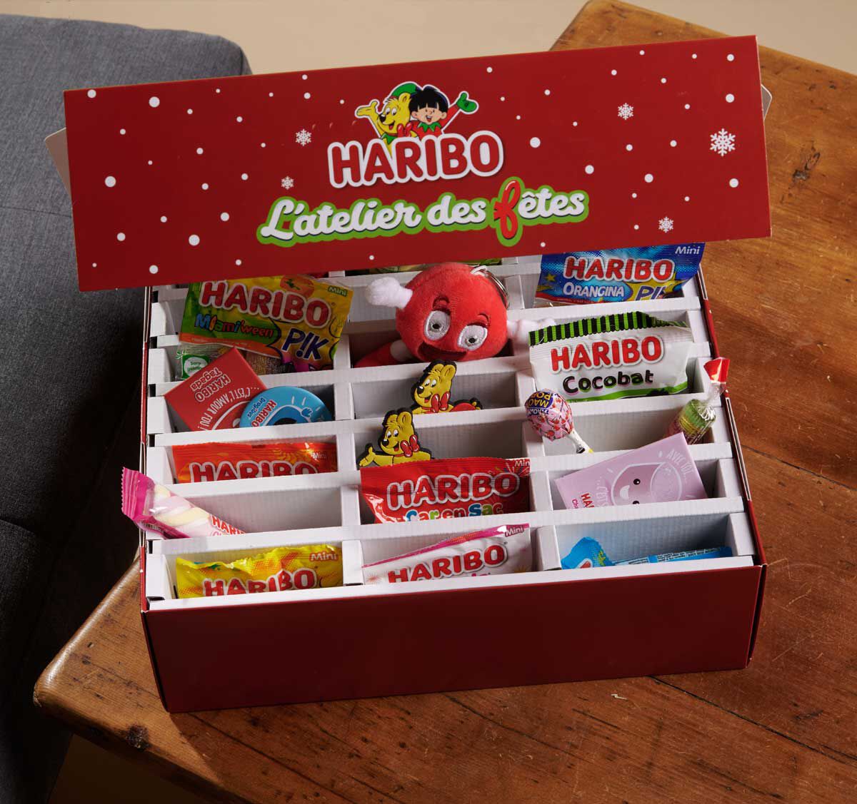 calendrier de l'avent Haribo personnalisable