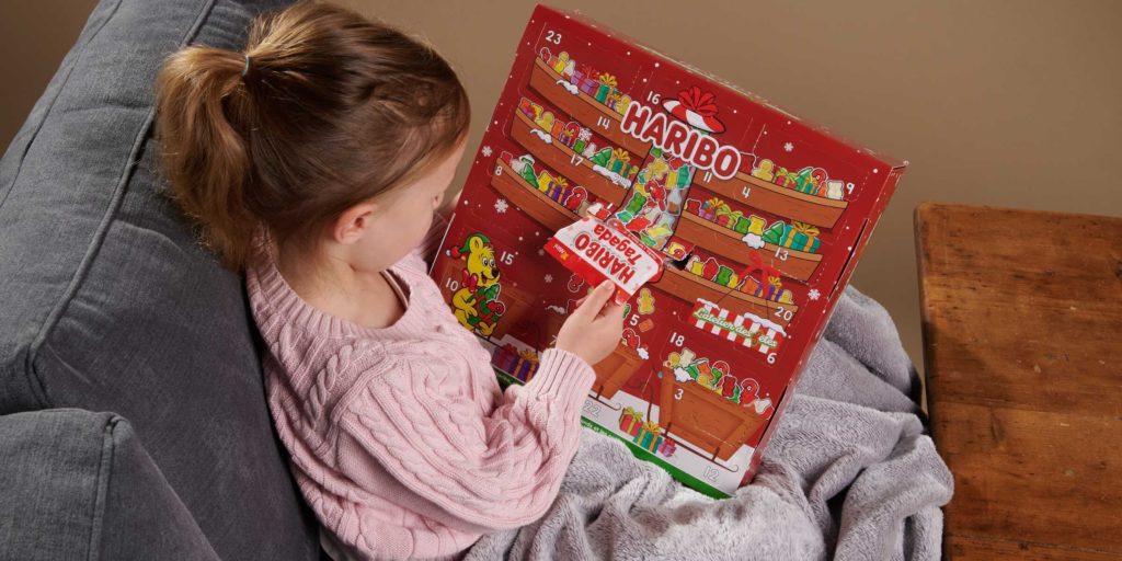 Le calendrier de l’Avent bonbon Haribo, le plus populaire auprès des gourmands